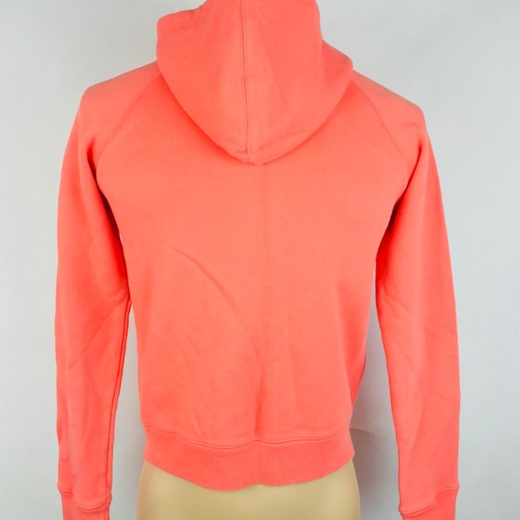 GAP Full Zip Hoodie Pink Salmon Size Small Womens - Picture 3 of 4